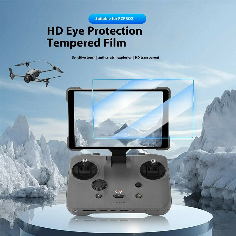 STARTRC 12020052 2Pcs Screen Protector for DJI RC Pro 2 Controller Tempered Glass Film HD Anti Fingerprint