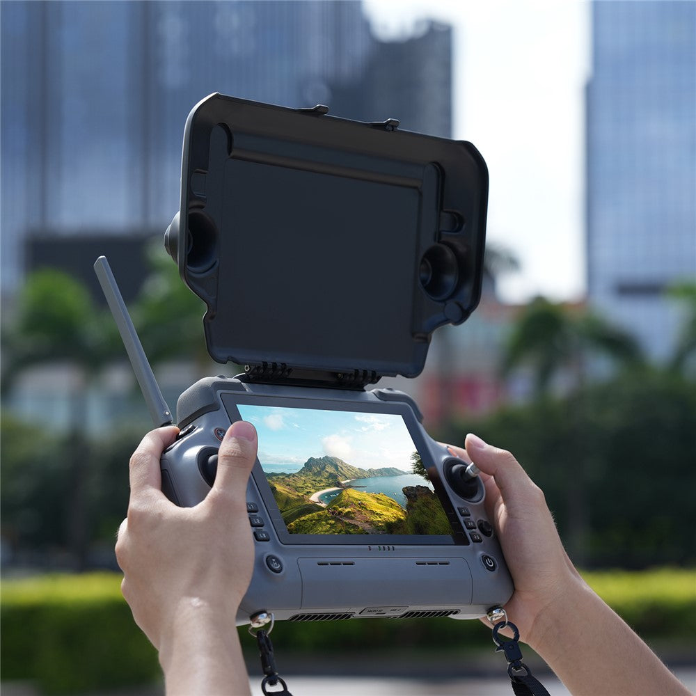 SUNNYLIFE YK05 For DJI RC Plus 2 Remote Control 2 in 1 Sun Hood Protective Cover