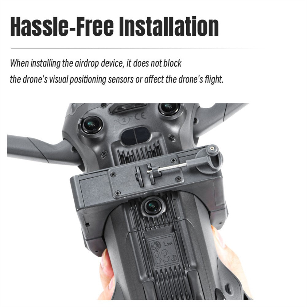 STARTRC 12020050 For DJI Mavic 4 Pro Drone Photosensitive Payload Dropper Remote Thrower with Expansion Mount