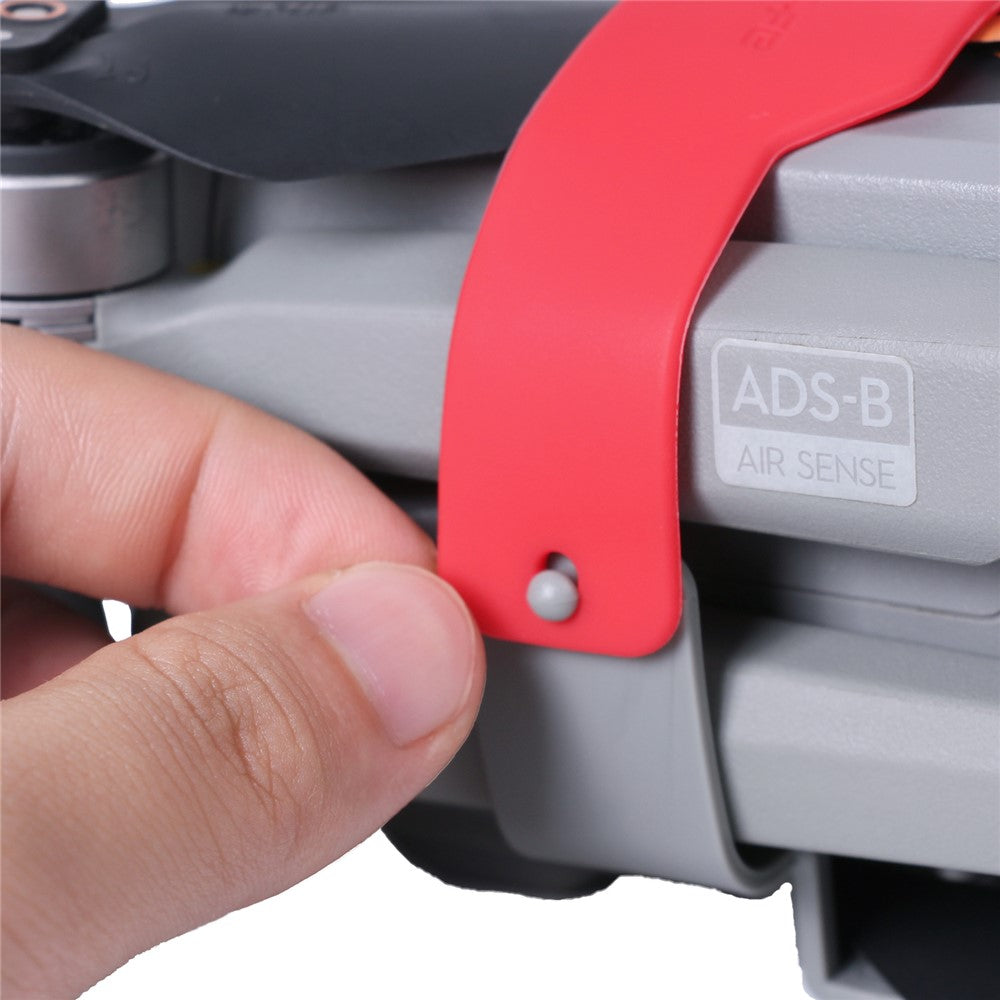 SUNNYLIFE A2S-Q9358 Silicone Propellers Holder Strap for DJI Air 2S/Mavic Air 2 Prop Blade Stabilizer Shockproof Bottom Cover Protector for Drone