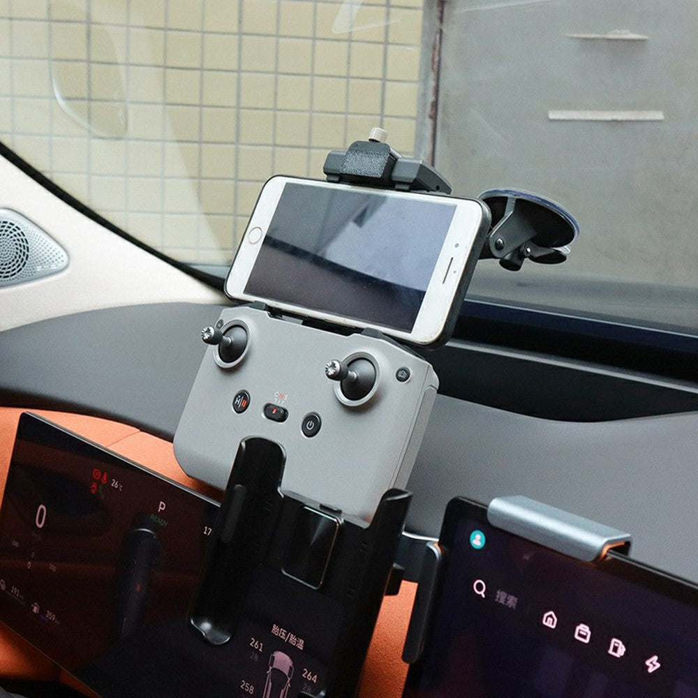 915658 Car Windshield Suction Cup Mount for DJI RC-N1 / RC-N2 / RC-N3 Remote Controller Phone Holder Stand
