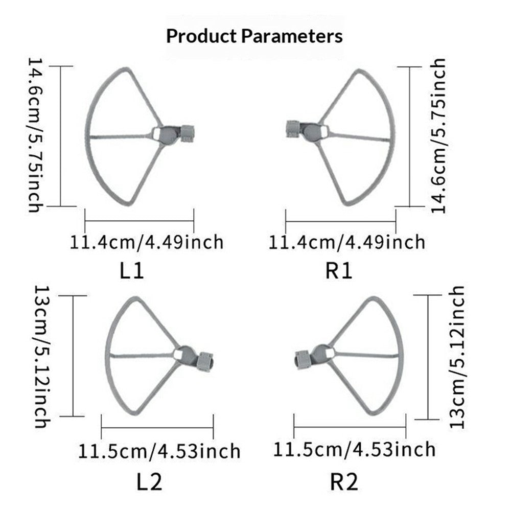 915693 4Pcs / Set Propeller Guards for DJI Mini 5 Pro Anti-collision Propellers Protector Drone Accessories