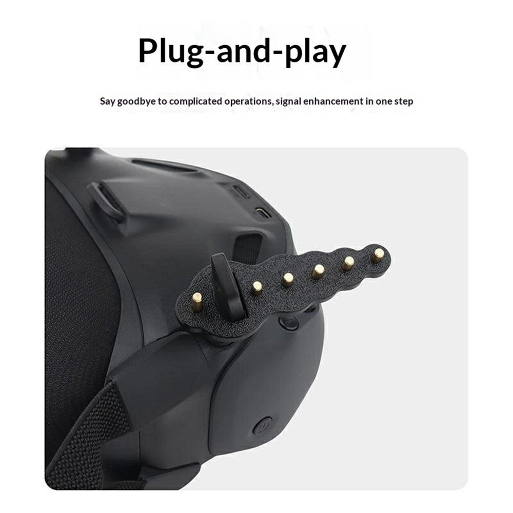 915635 2Pcs Yagi Antenna Signal Booster for DJI Goggles N3 / Antigravity Vision Goggles Directional Range Extender