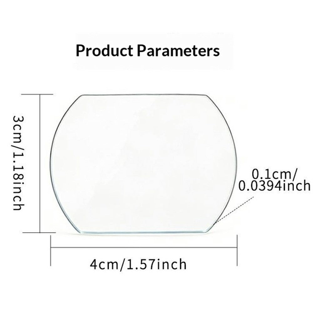 914701 2Pcs Tempered Glass Film for DJI Goggles N3 Flying Glasses Lens Protection Film Anti-scratch Shockproof Screen Protector