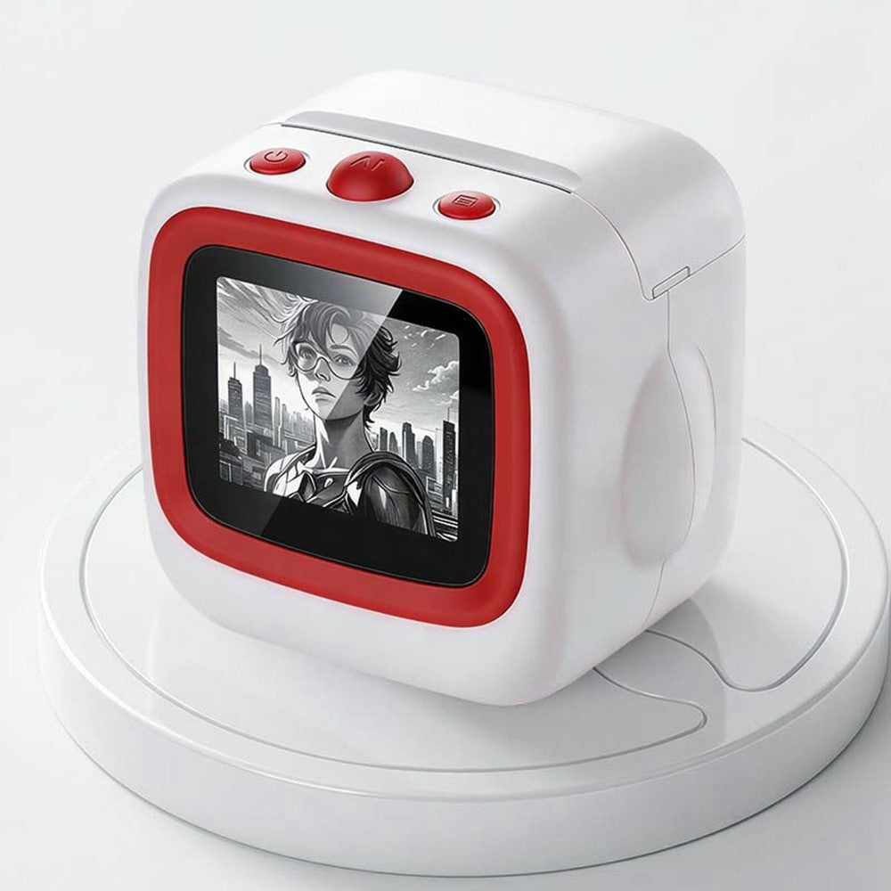 X25 2.4 Inch Screen Mini Portable AI Voice Control Printing Thermal Printer Kids Gift Printing Machine