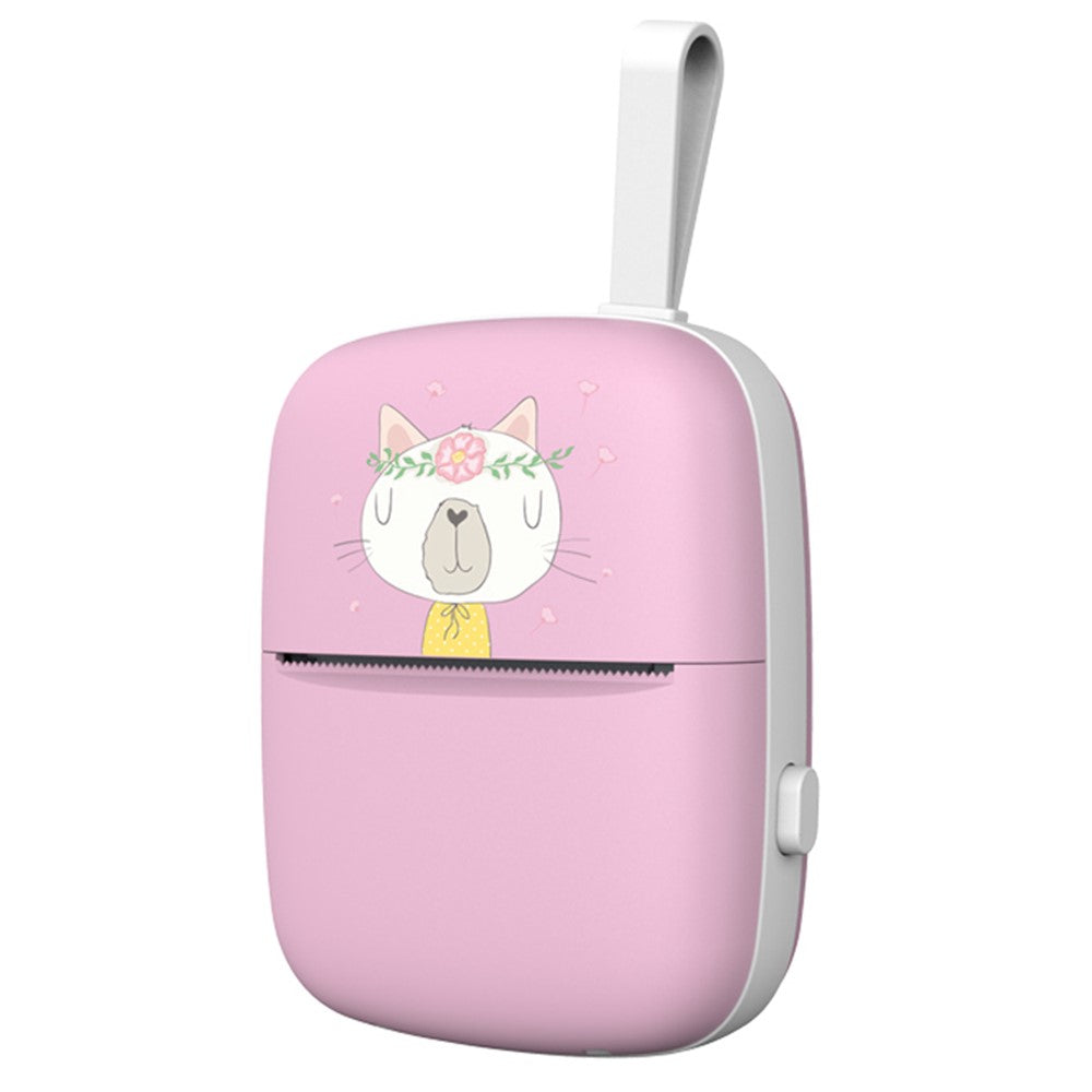 Portable Mini Bluetooth-compatible Printer Thermal Label Printer for Wrong Question Photo Memo Thermal Printing Student Pocket Printer