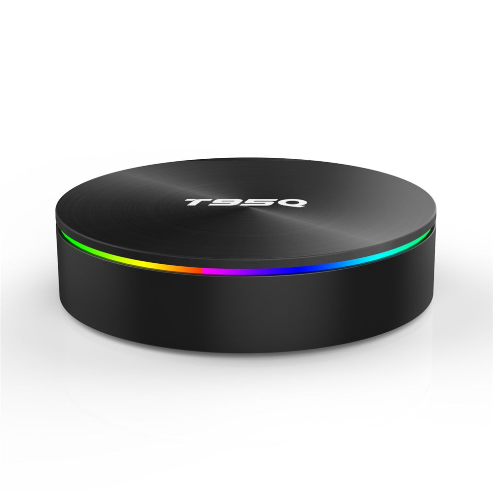 T95Q Quad Core Amlogic S905X2 Android 8.1 TV Box Dual Band WiFi Bluetooth-compatible Media Player 4+64GB