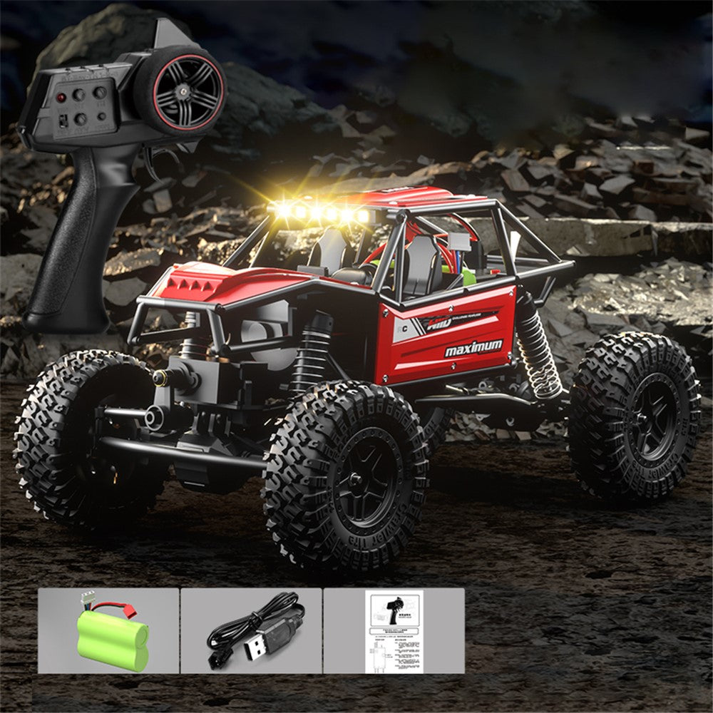 C8808 Multi-Terrain Climbing Off-Road Vehicle Simulation Remote Control Car Toy, 1 Battery