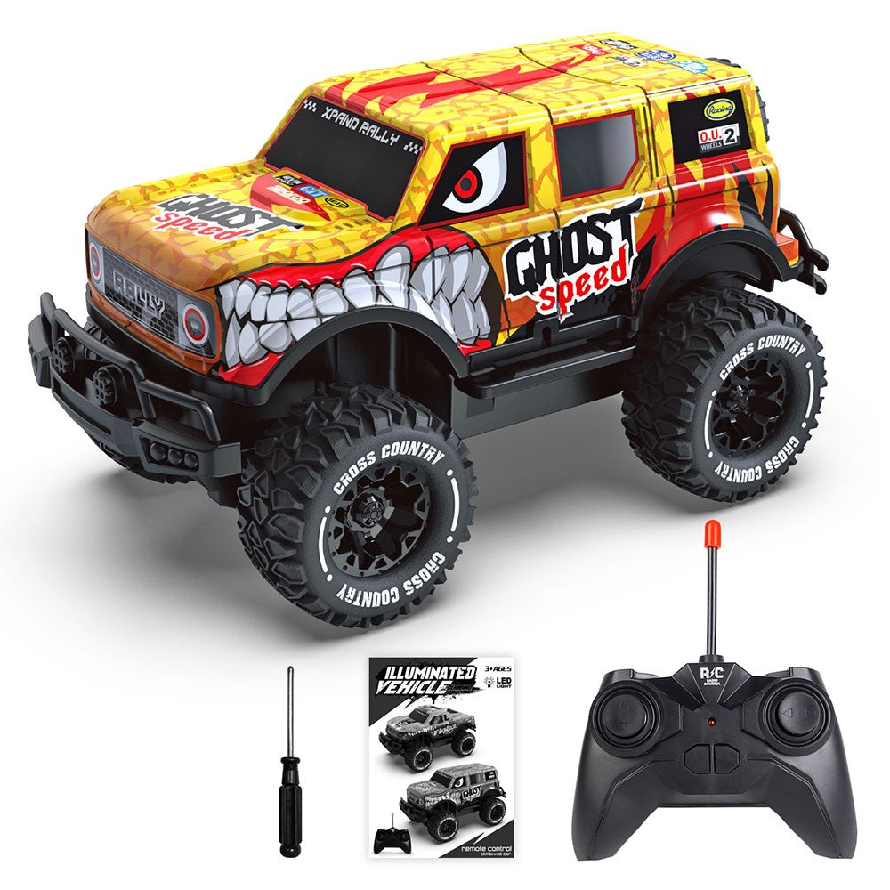 UJ99-Y203 1 / 20 2WD RC Car Children Toy Cool Light Effect Remote Control Car