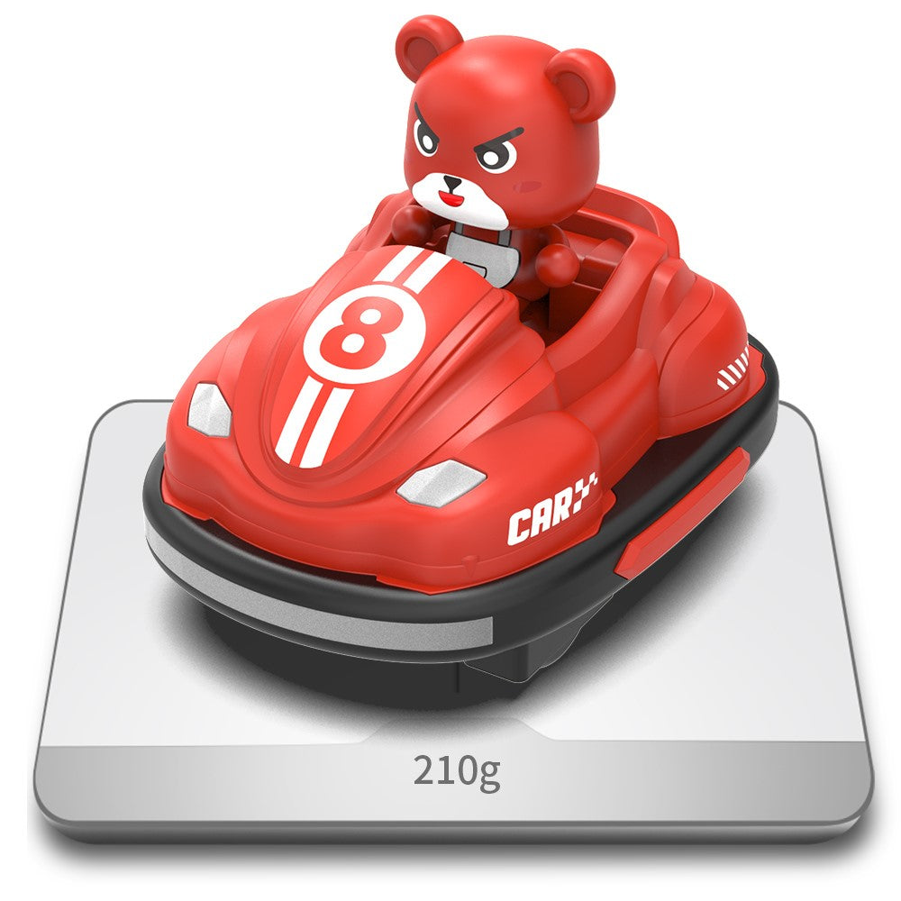 Q195 Double Player Bumper Car Remote Control Battle Bump Vehicles Interactive Toy ( Standard Version )