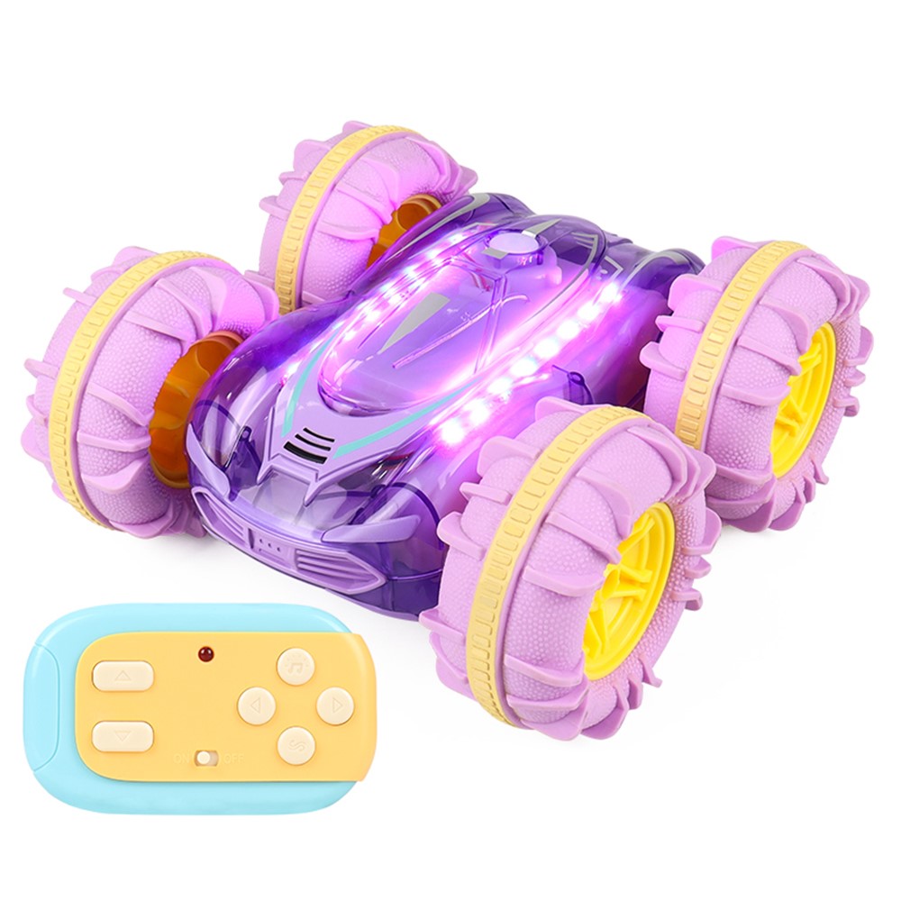 JC014 2.4G Remote Control Stunt Car Amphibious Vehicle Gift with 7 Color LED Lights (CE / CPC / EN71 / ASTM / CPSIA Certified)