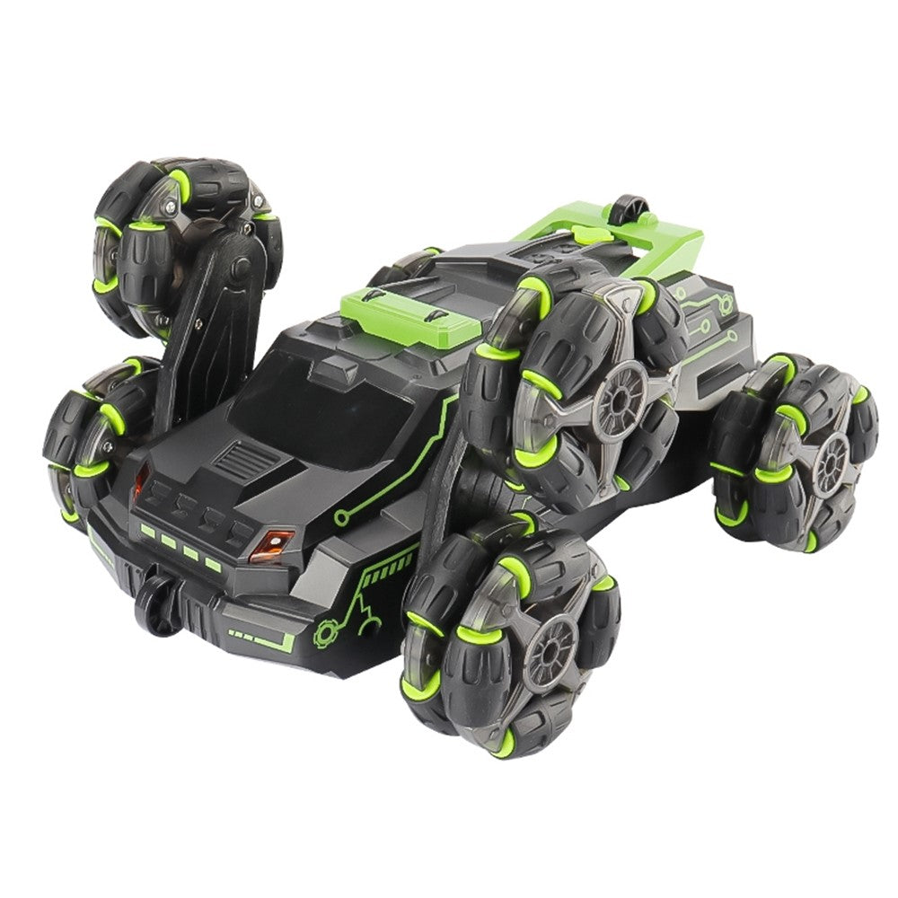 JJRC JC03 Children 4WD 2.4GHz RC Car 360-Degree Rotating Stunt Car Electric Vehicle Toy with Light / Spray Fog Function