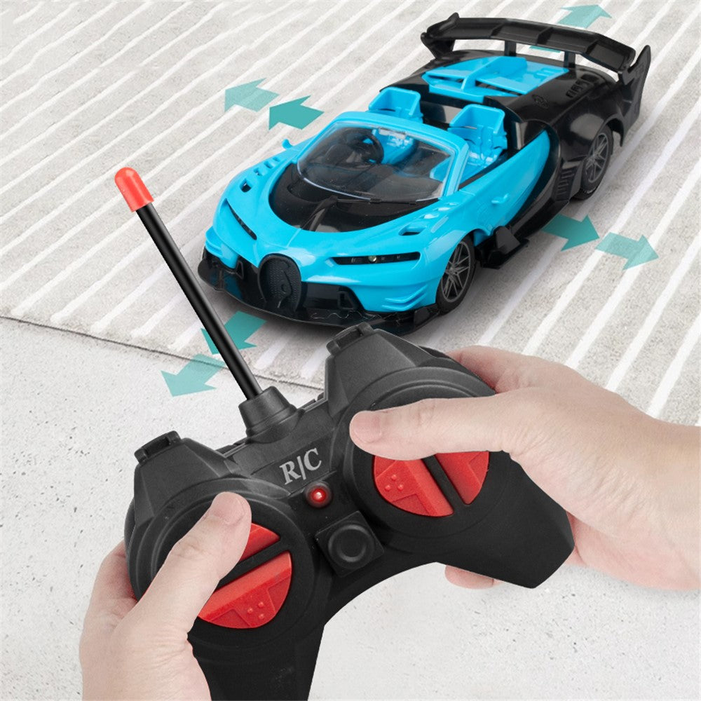 LX6078A 1:18 4CH RC Car Simulation Racing Car Model Toy Wireless Drift Electric Vehicle Toys for Children