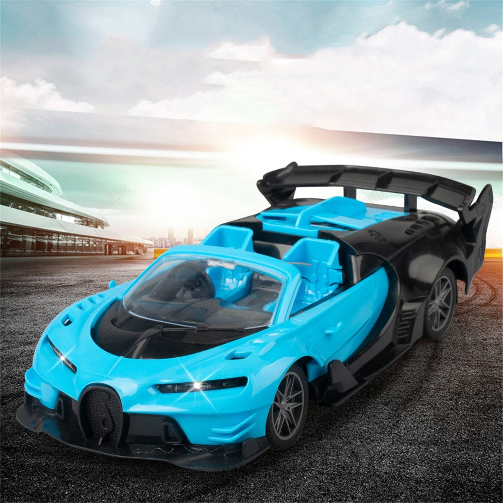 LX6078A 1:18 4CH RC Car Simulation Racing Car Model Toy Wireless Drift Electric Vehicle Toys for Children