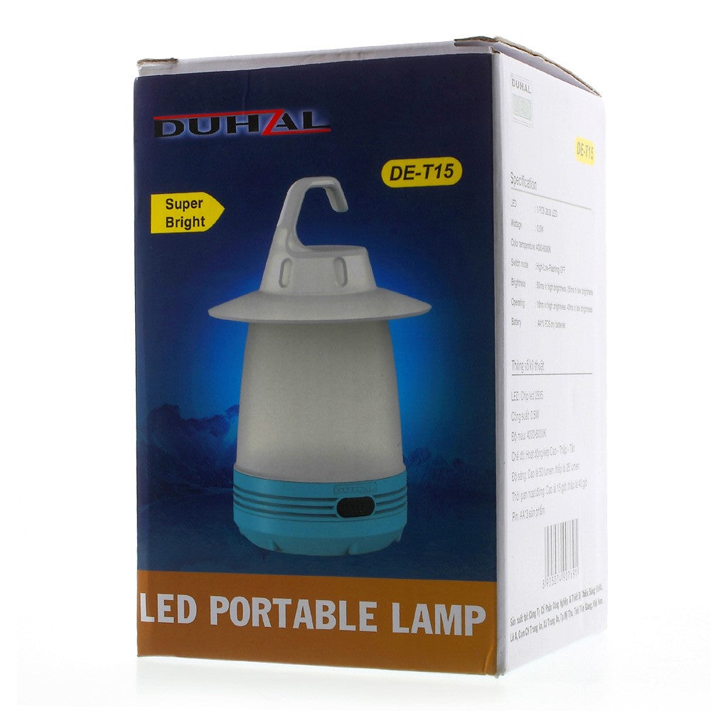 DUHAL IP65 Portable Emergency LED Lamp Flashlight Night Light for Outdoor Camp & Indoor Use
