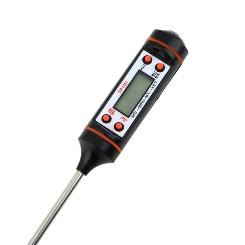 TP101 Digitales Lebensmittelthermometer mit langer Sonde – Ihr BBQ-Temperaturmesser