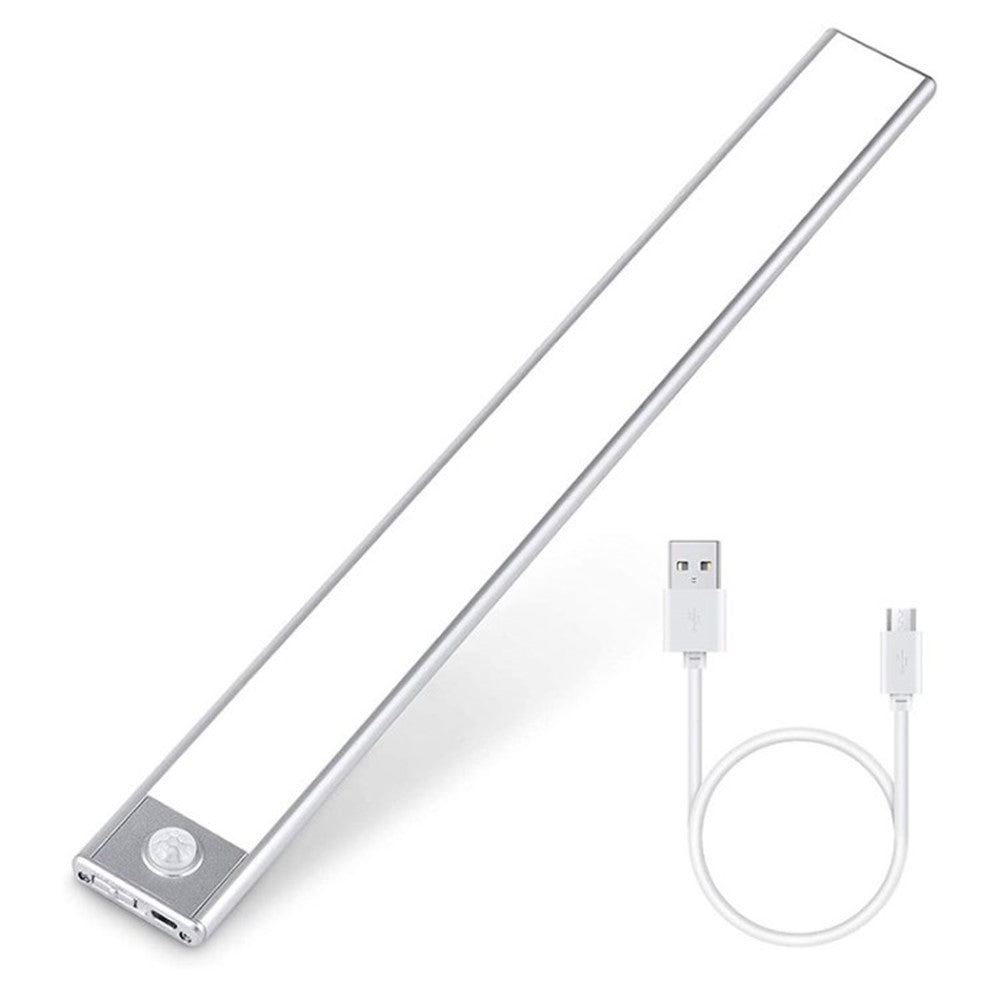 Under Cabinet Light 40cm LED Motion Sensor Light Under Counter Closet Lighting USB Rechargeable Battery