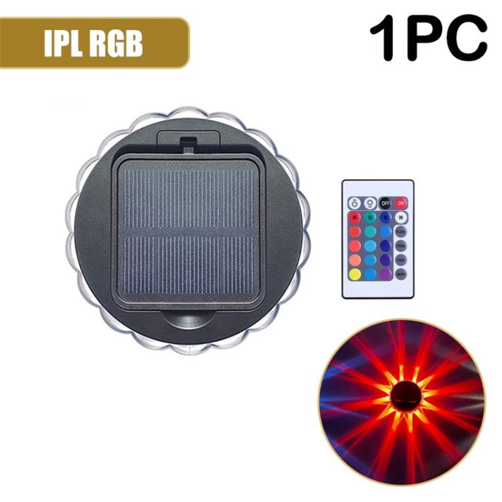 KOMILT Solar Wall Light Waterproof Outdoor Lights for Garden Fence Patio Backyard