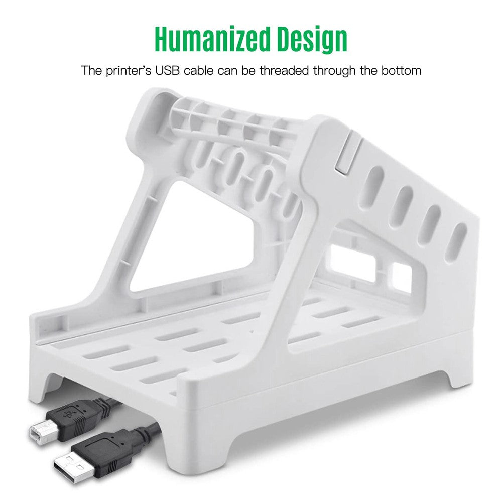 Label Holder Thermal Label Holder for Rolls and Fan-Fold Labels Work with Desktop Label Printers