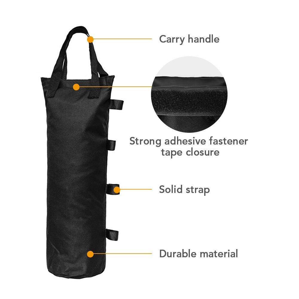 4Pcs for Pop-up Canopy Tent Sun Shades Umbrella Weighted Feet Bag Sand Weight Bags Leg Weights