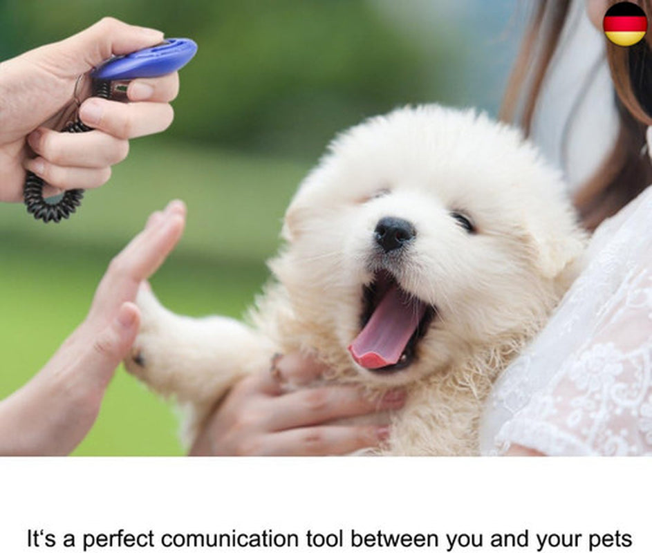 Diyife Hunde Clicker, 4 Stück Trainings-Clic