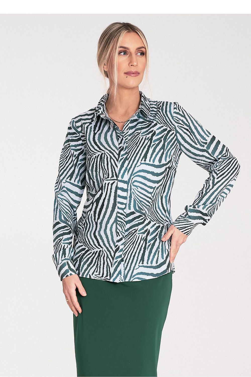 Langarm Hemd model 204302 Figl