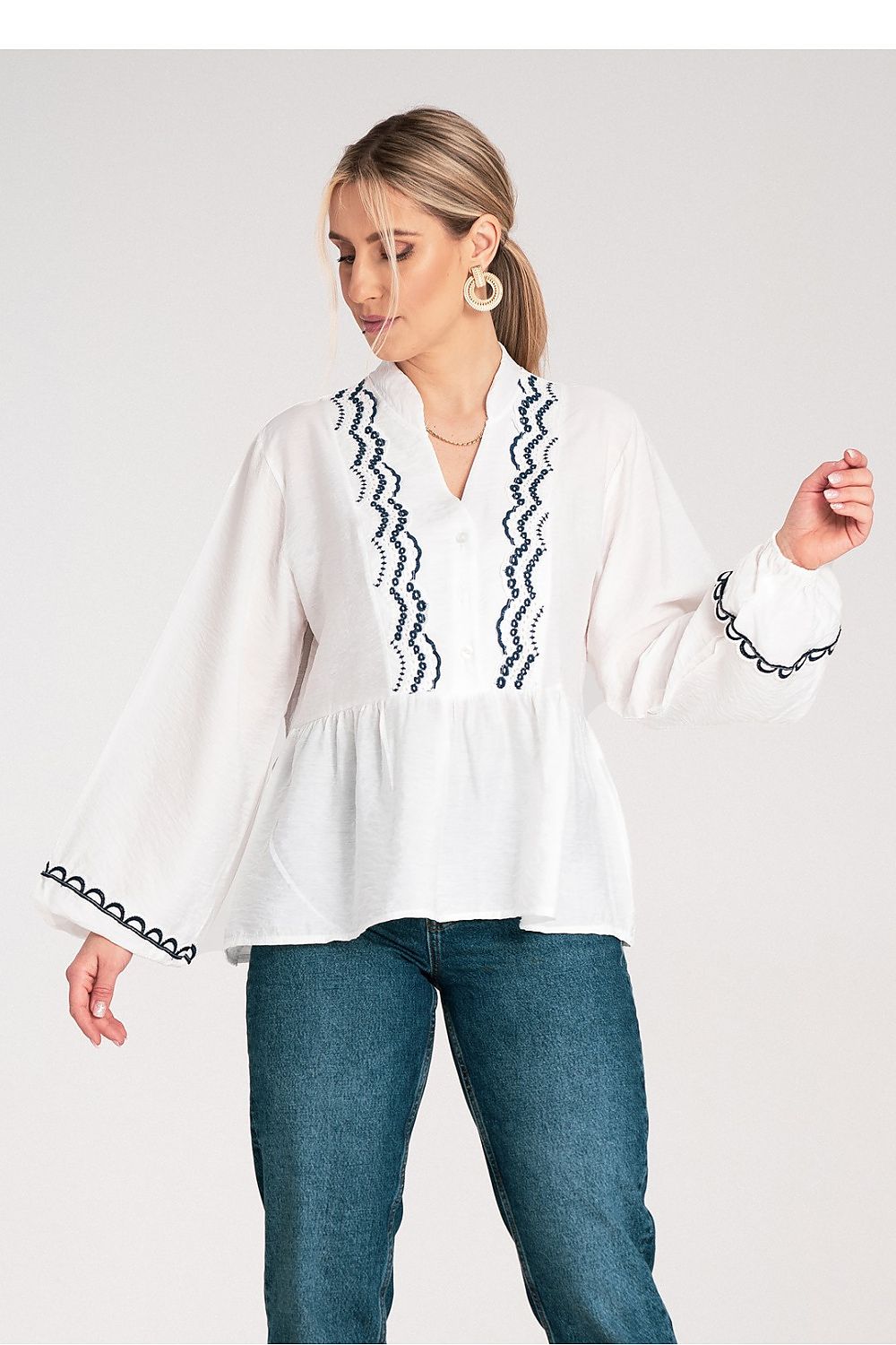 Bluse model 217067 Figl