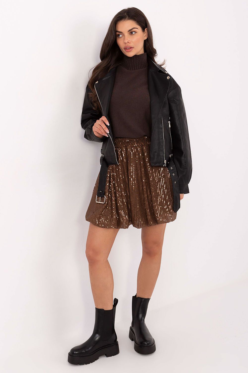 Kurzer Rock model 221349 Italy Moda