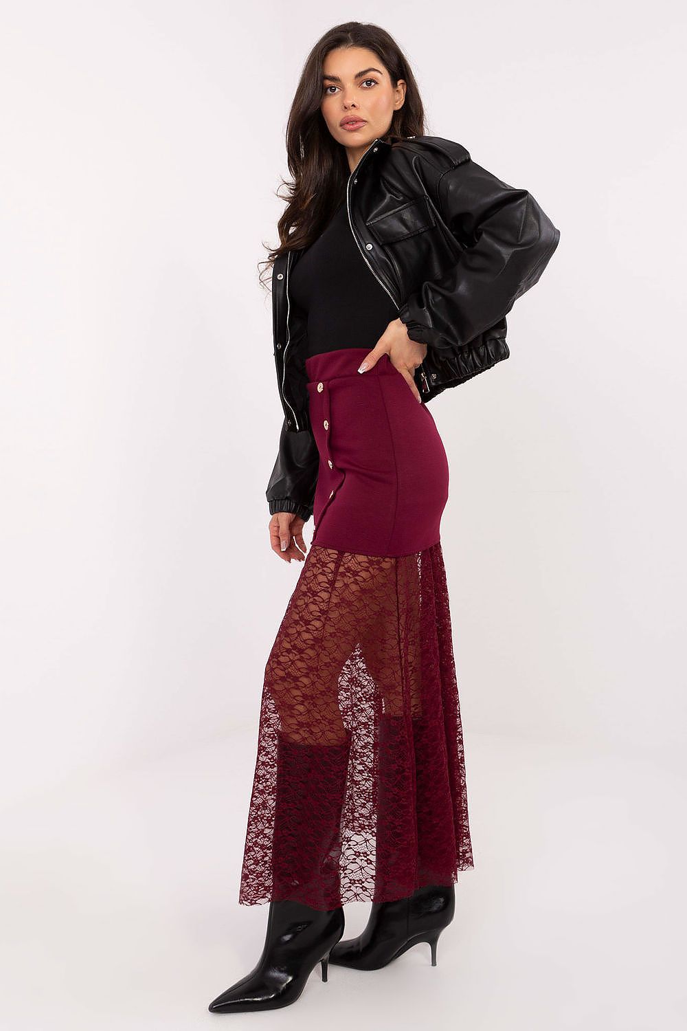 Spitzenrock model 221593 Italy Moda