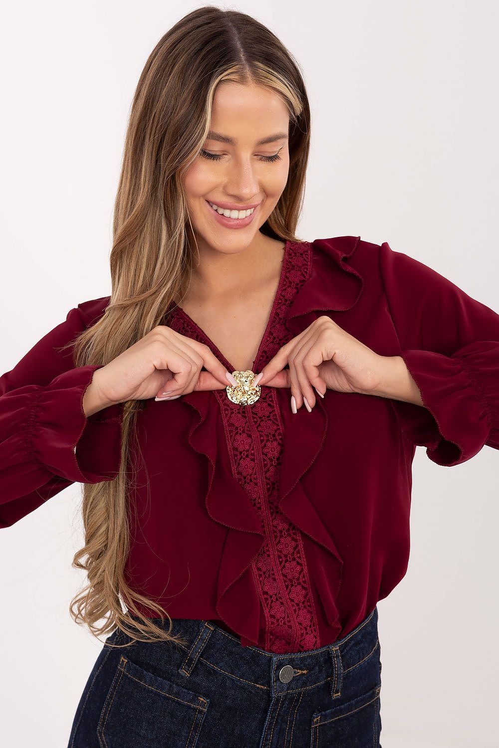 Bluse model 222155 Italy Moda