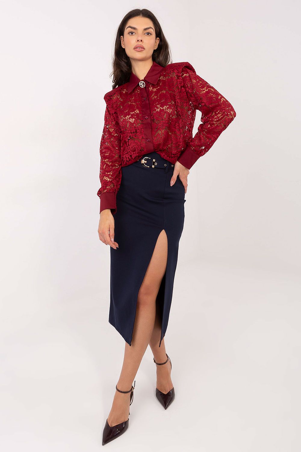Langarm Hemd model 222319 Italy Moda