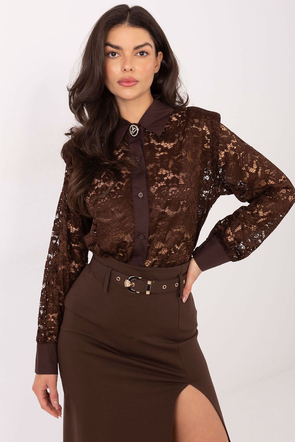 Langarm Hemd model 222321 Italy Moda