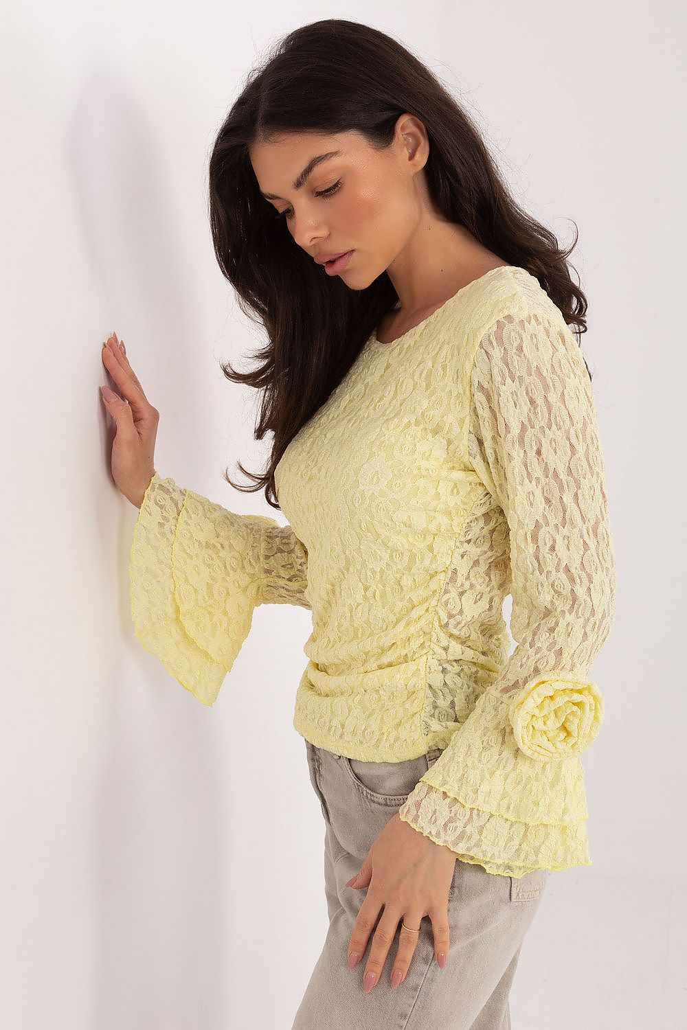 Spitzenbluse model 222737 Italy Moda