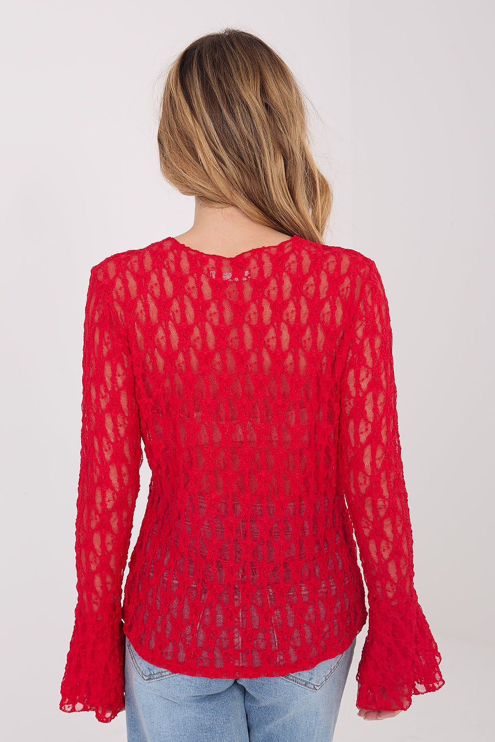 Spitzenbluse model 223405 Italy Moda