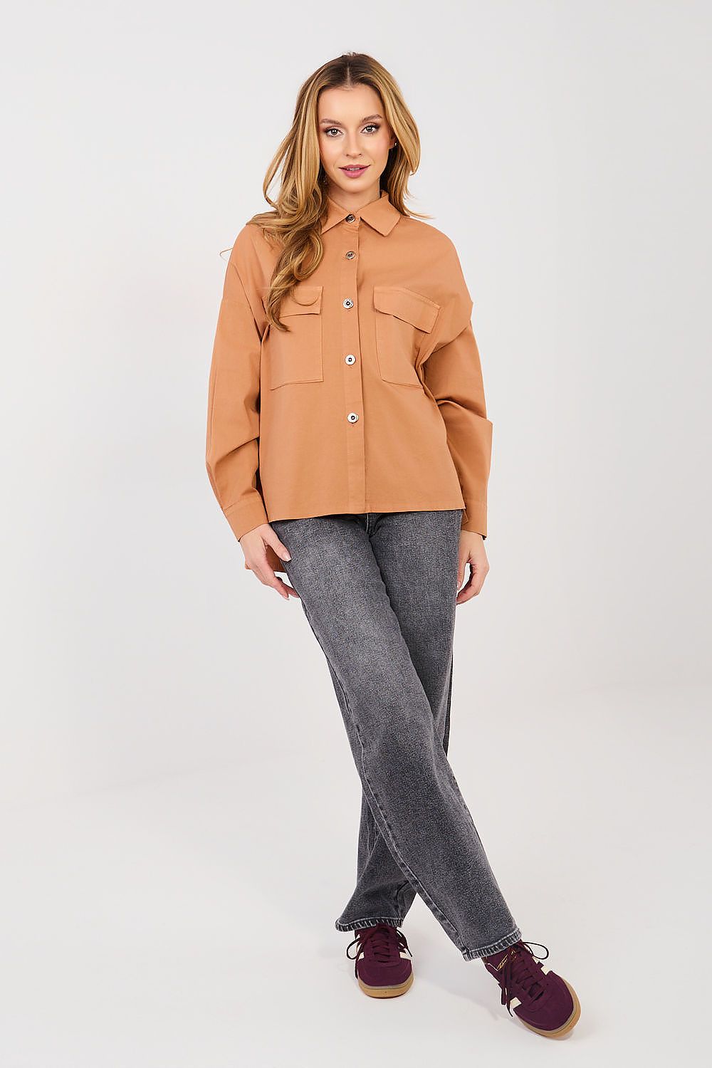 Langarm Hemd model 224201 Italy Moda