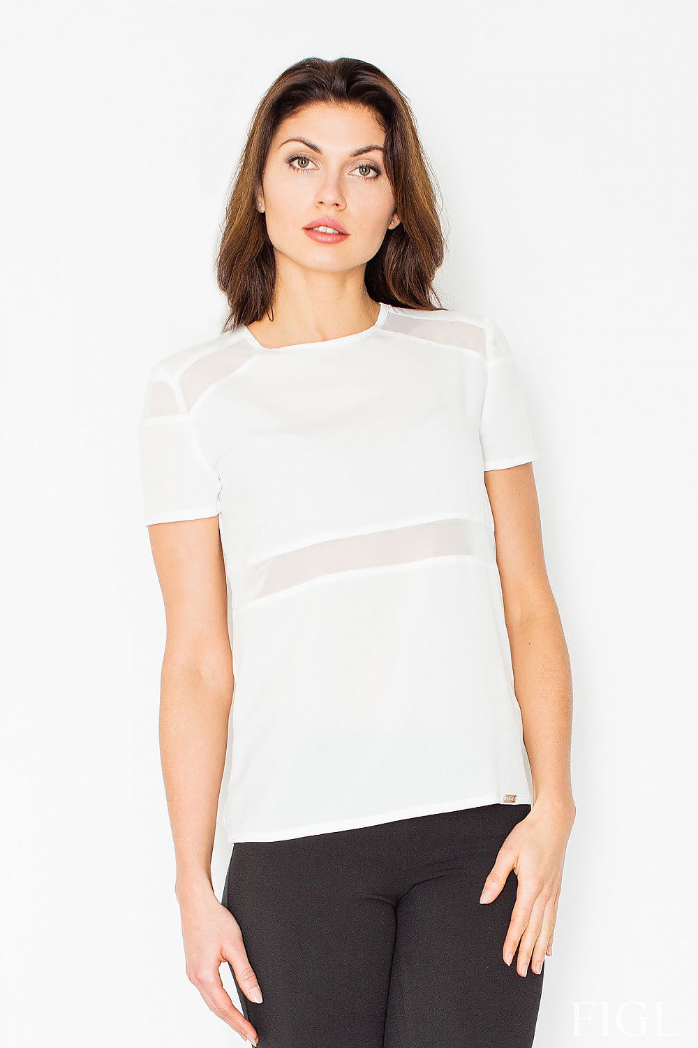 Bluse model 60187 Figl