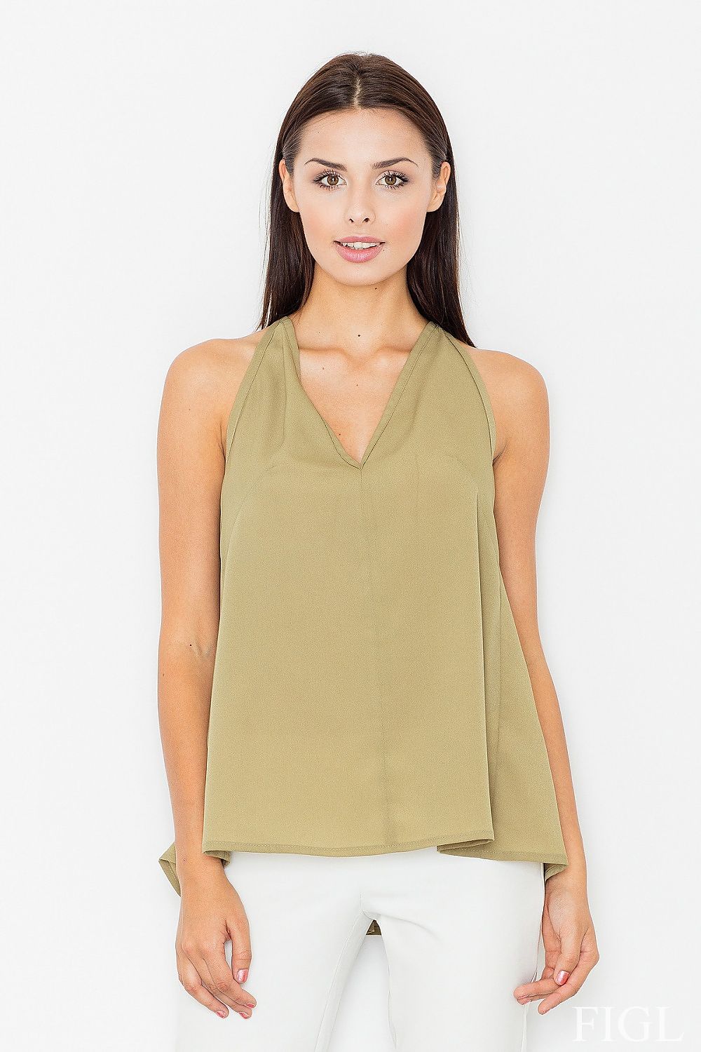 Bluse model 60707 Figl