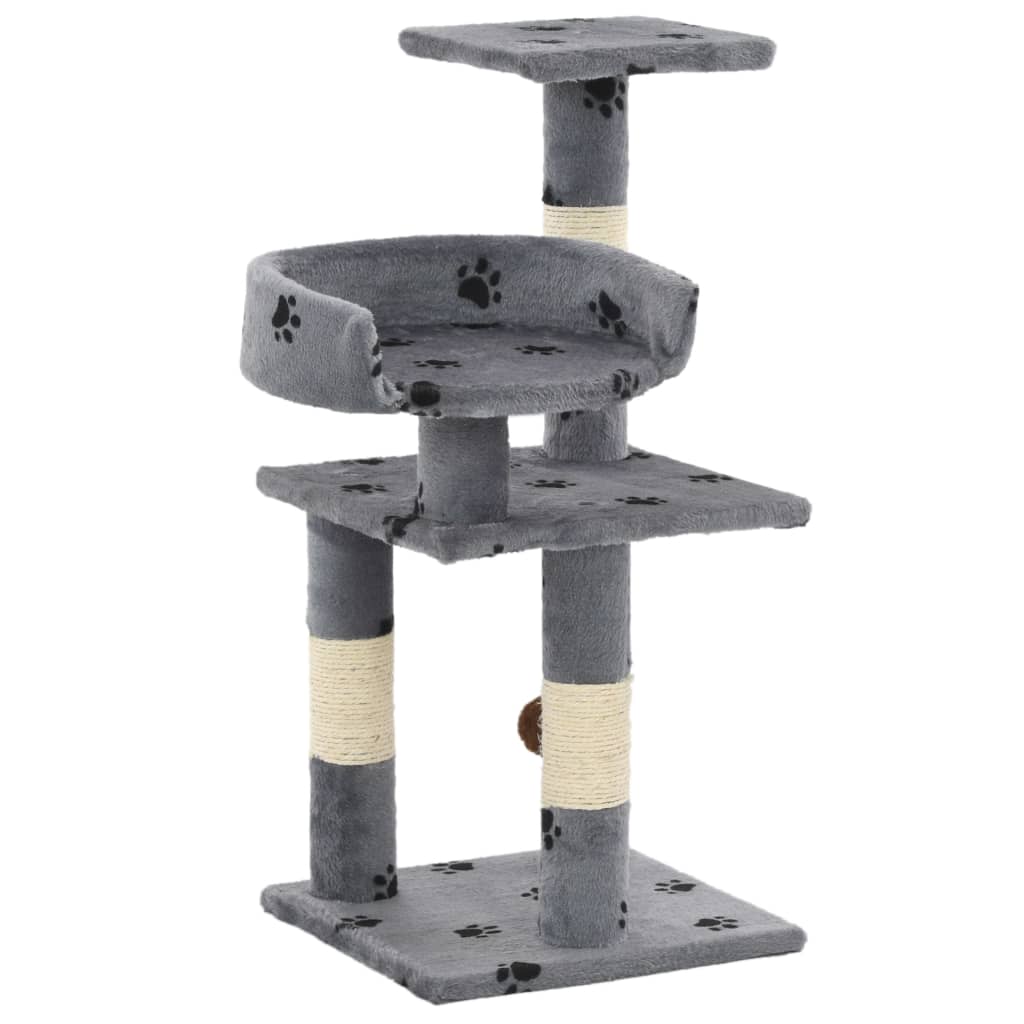 Kratzbaum für Katzen 65 cm – Sisal Kratzsäule mit stabilem Stand