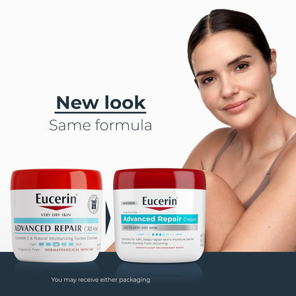 Eucerin Advanced Repair Creme 16 Ounce (Packaging May Vary)