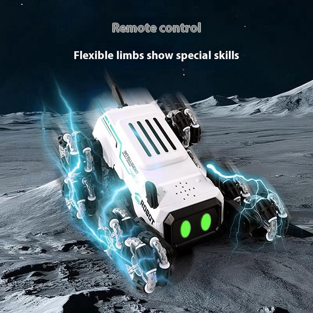 2.4G RC Stunt Car 8-Wheel Transforming Off-Road Climbing Drift Vehicle Remote Control Toy