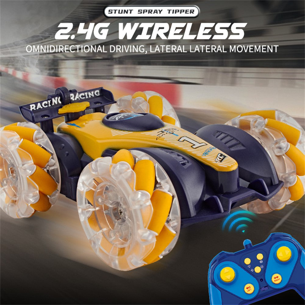 JC016 4WD Stunt Vehicle Double Sided Driving Drift 2.4G RC Car Gift, Single Controller (CE / CPC / ASTM / EN71 Certified)