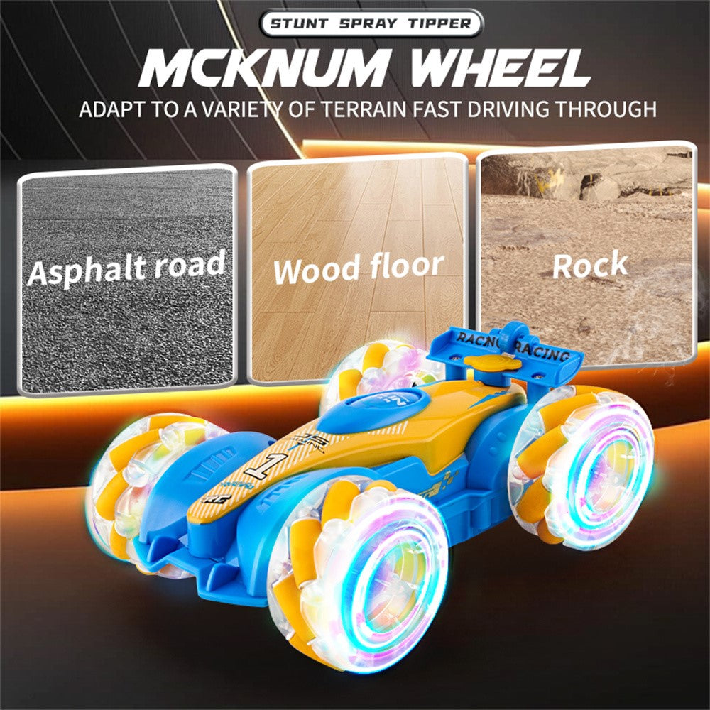 JC016 4WD Stunt Vehicle Double Sided Driving Drift 2.4G RC Car Gift, Single Controller (CE / CPC / ASTM / EN71 Certified)