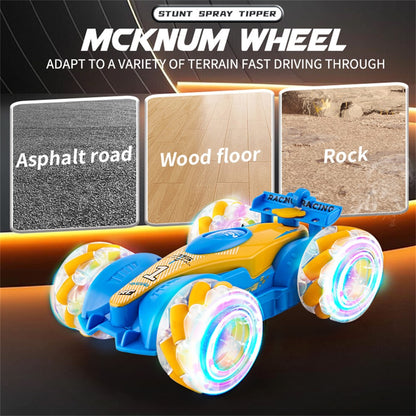 JC016 4WD Stunt Vehicle Double Sided Driving Drift 2.4G RC Car Gift, Dual Controller (CE / CPC / ASTM / EN71 Certified)