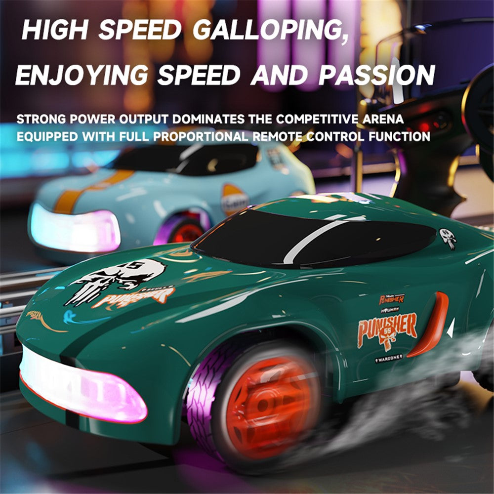 1:64 Mini RC Car 2.4G Full Proportional Remote Control High Speed Desktop Drift Vehicle Gift (CE / CPC / EN71 / ASTM Certified)