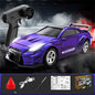Mini RC Car 1:64 Scale Desktop Drift Car 4WD Remote Control High Speed Plastic Racing Toy