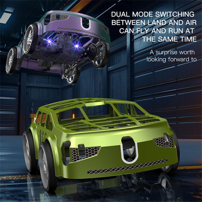 ZLL SG900pro Land and Air Dual Mode Drone RC Car Intelligent Hover LED Lights RC Vehicle Toy, Single Battery