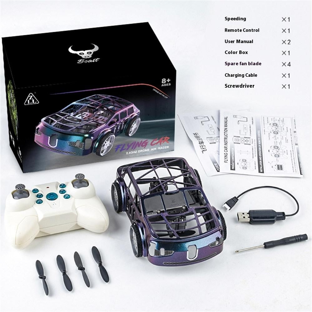 ZLL SG900pro Land and Air Dual Mode Drone RC Car Intelligent Hover LED Lights RC Vehicle Toy, Single Battery