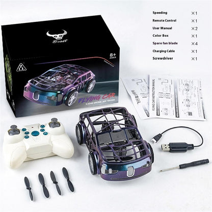ZLL SG900pro Land and Air Dual Mode Drone RC Car Intelligent Hover LED Lights RC Vehicle Toy, Single Battery