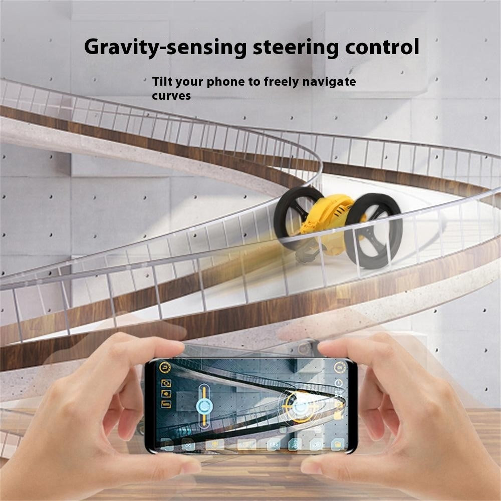 Stunt RC Car Remote Control 360 Degree Rotation Light Music Rechargeable Bounce Vehicle Kids Toy