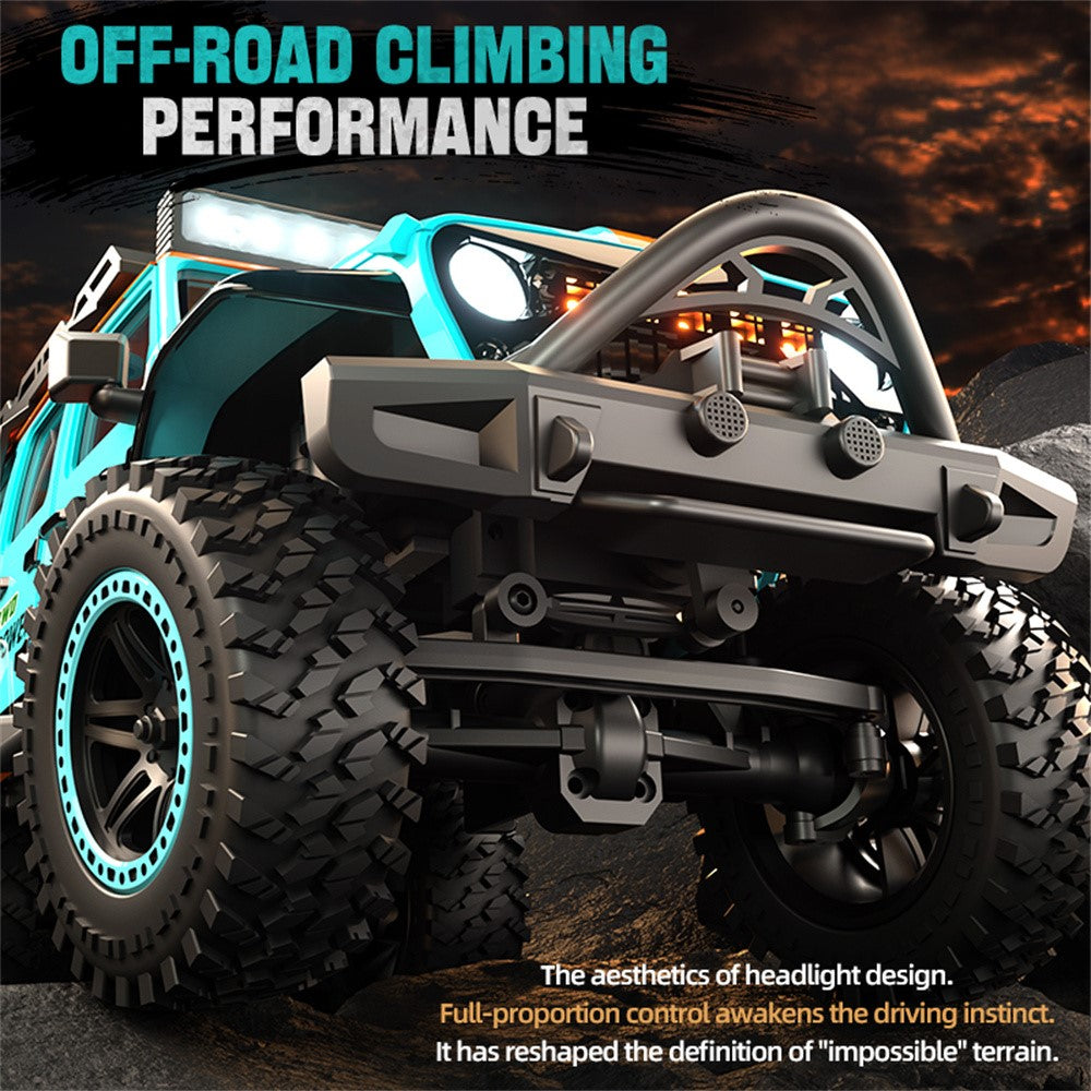 ZLL SG206PRO Brushed Motor RC Rock Crawler 1 / 20 Scale 4WD Off Road Vehicle with LED Light High Speed Car Toy, Single Battery